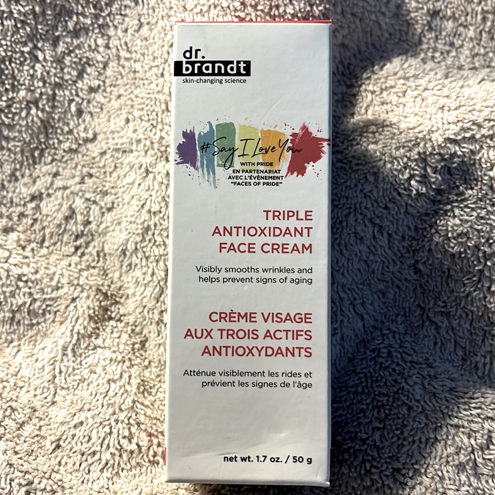 Dr Brandt skin-changing science : Triple Antioxidant Face Cream